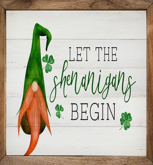 Let The Shenanigans Begin Gnome Whitewash